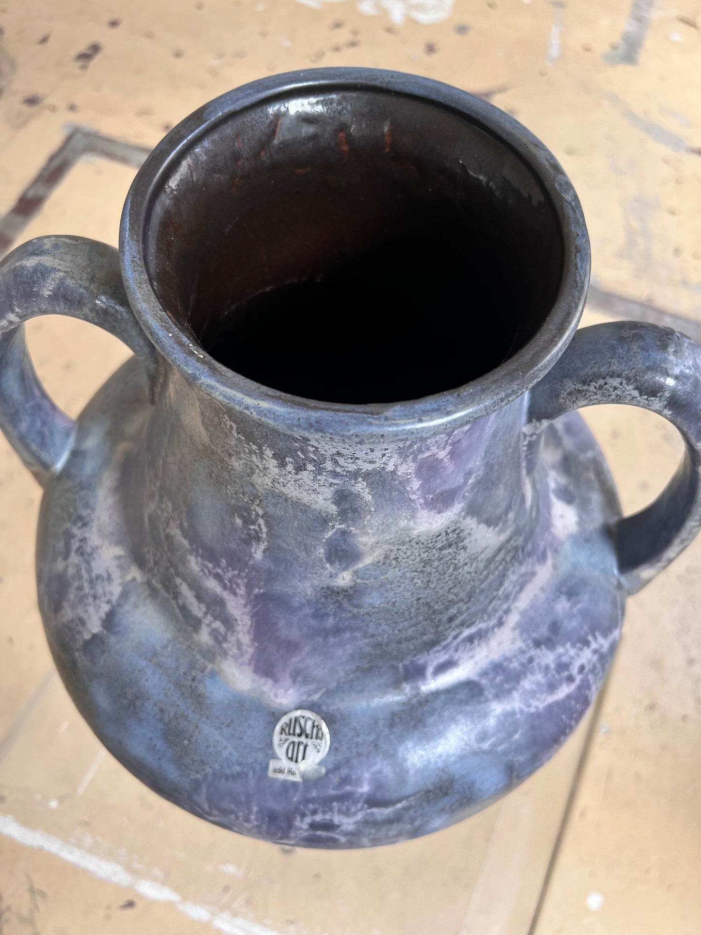 Vintage floor vase by Ruscha Keramik