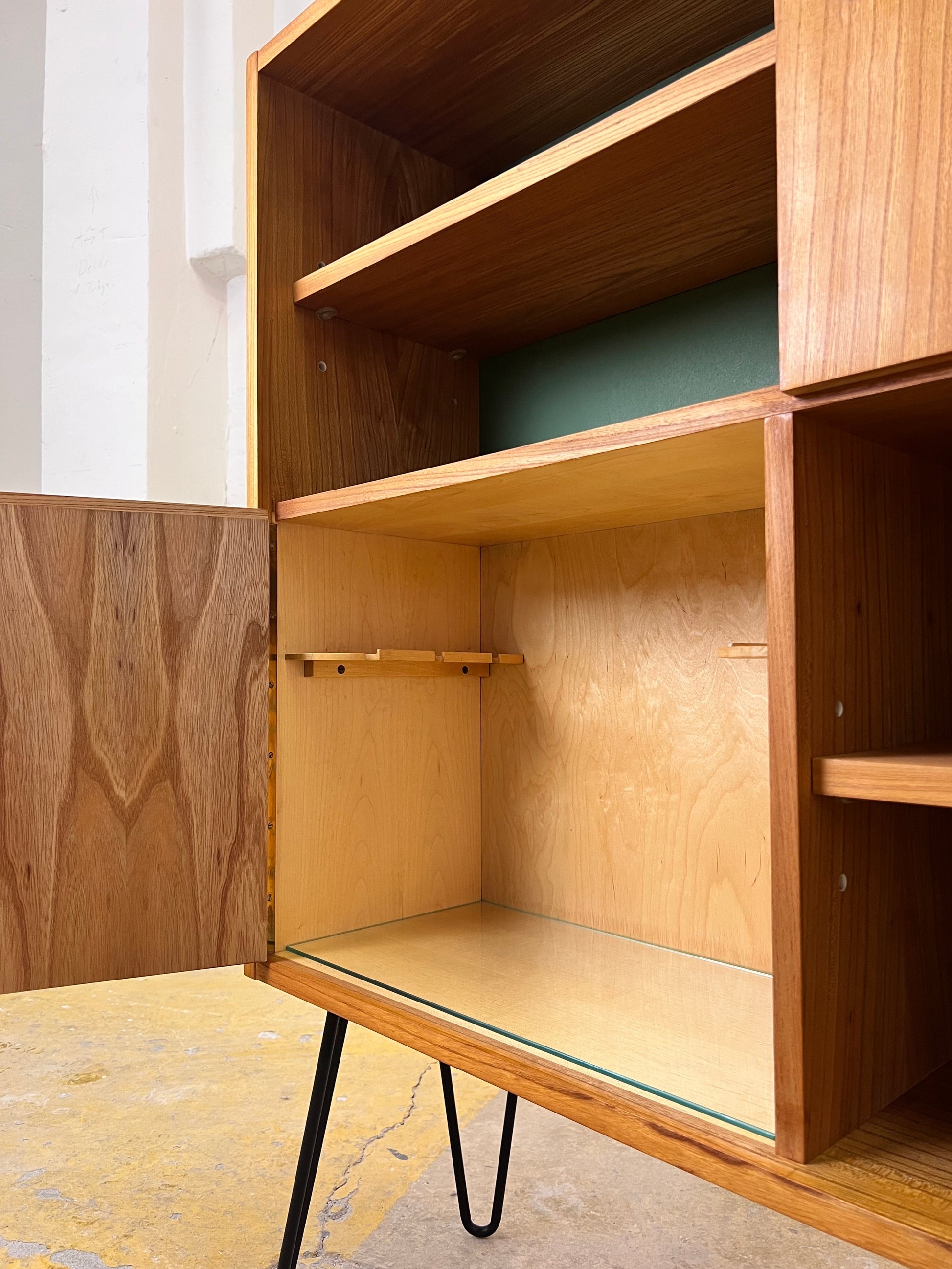 Vintage Bar Typ 605/2 von Herbert Eilenberg für Hellerau auf Hairpinlegs