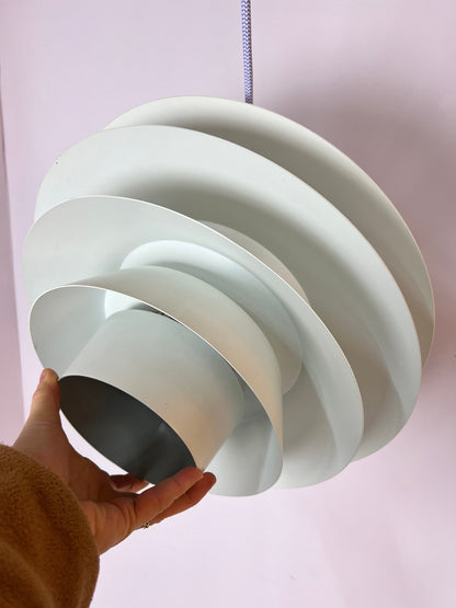 Lampe à lattes 'Verona' de Svend Middelboe pour Nordisk Solar