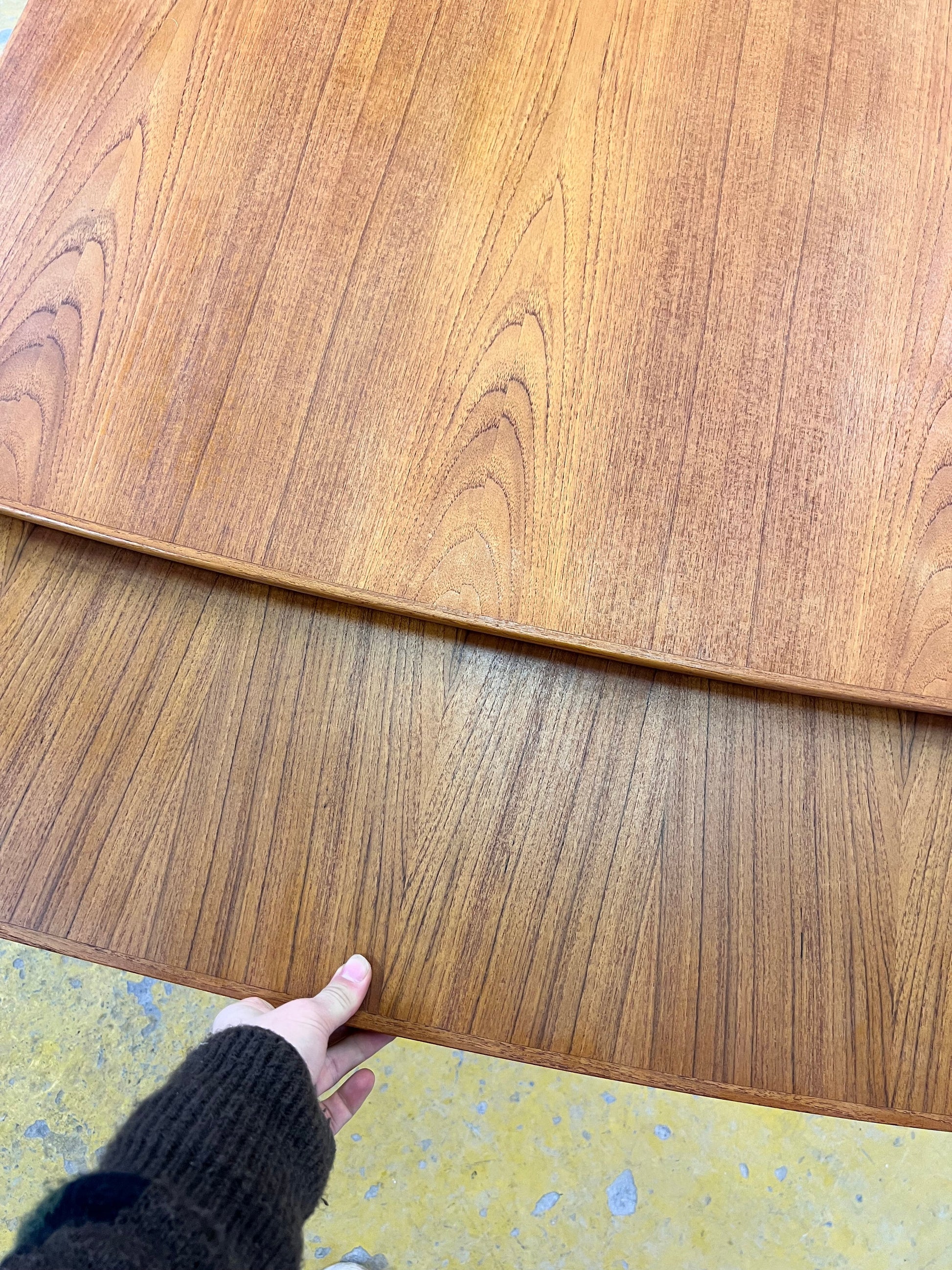 Vintage Esstisch ausziehbar Teak aus Dänemark