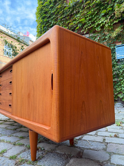 Sideboard Teak von H.P. Hansen, 220 cm