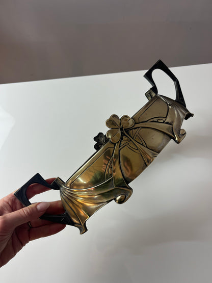 Vintage Jardiniere Kleeblatt von Metallwarenfabrik Hans Peter aus 1908