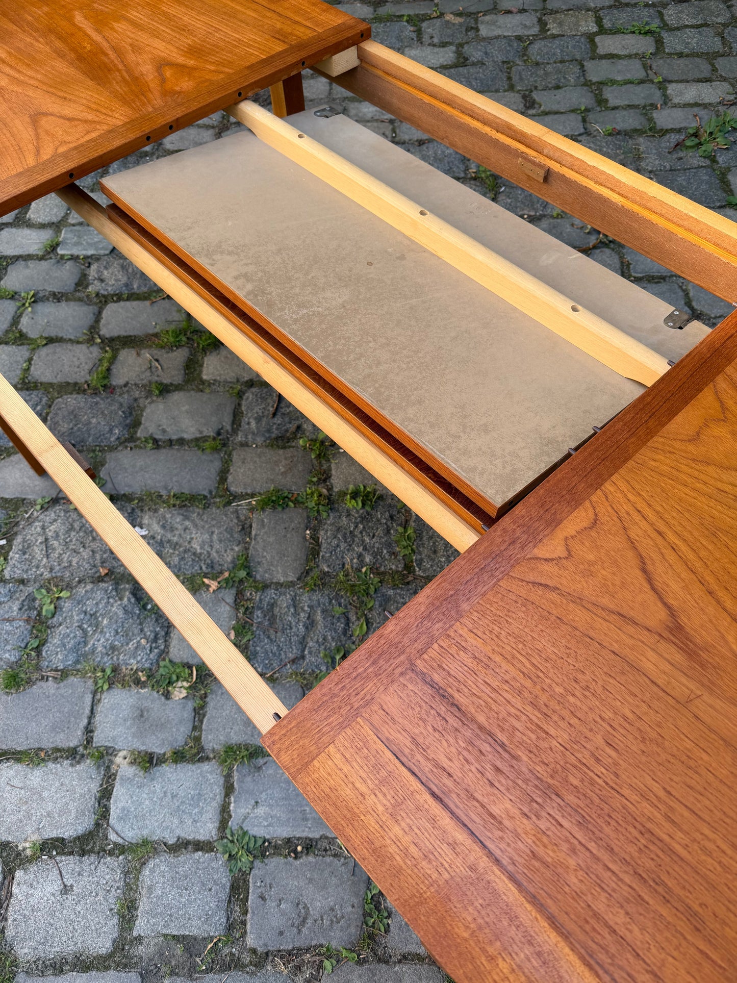 Vintage Esstisch Teak mit Butterfly Auszug von Faarup Møbelfabrik