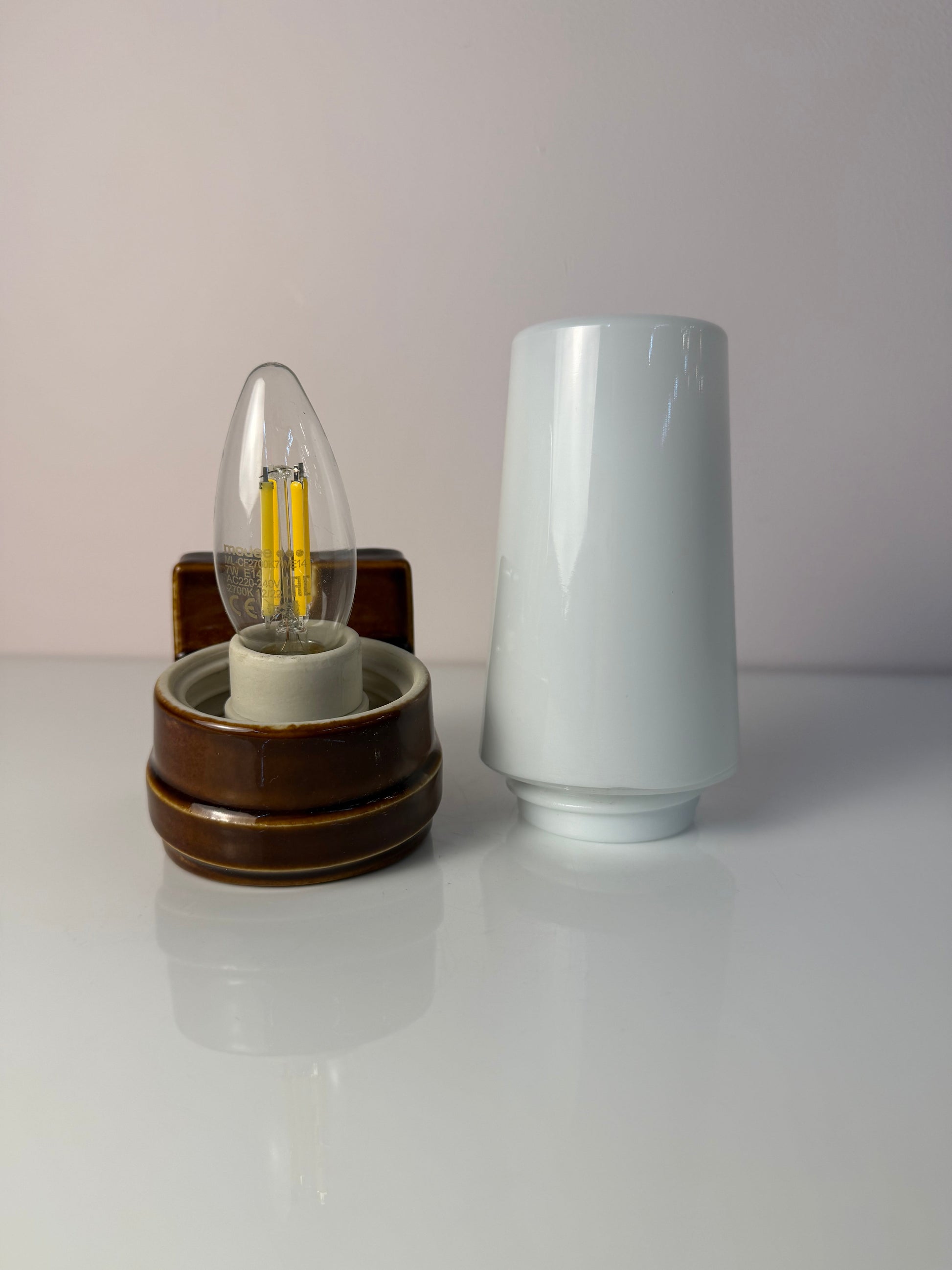 Vintage Wandlampe Modell 6080 von Sigvard Bernadotte für Ifö