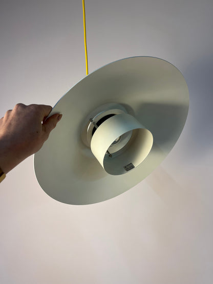 Vintage Lamellenlampe weiß von Lyskær Belysning