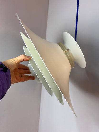 Lamellenlampe weiß von Jeka