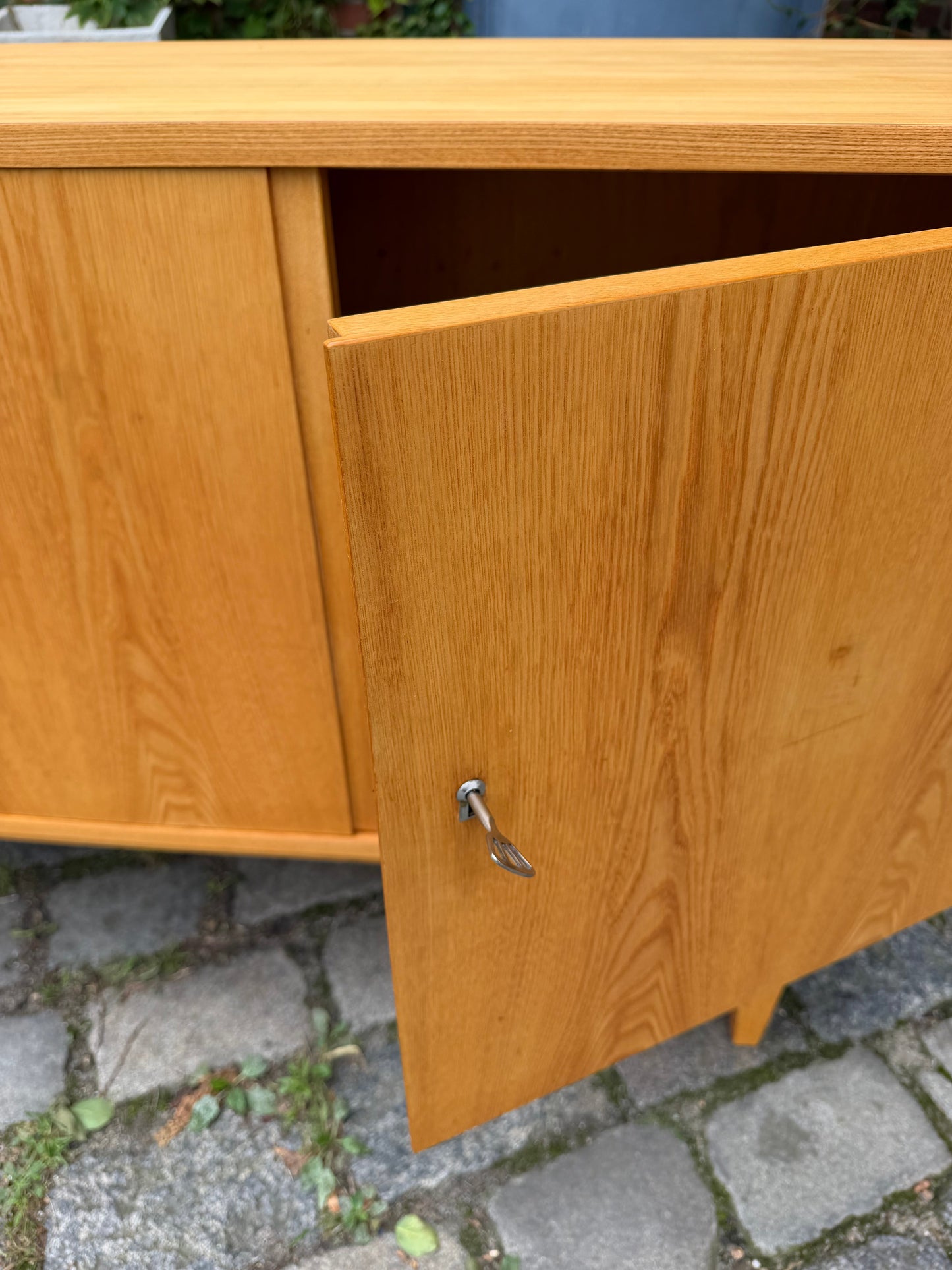 Vintage Sideboard Typ 602 Esche von Franz Ehrlich für Hellerau