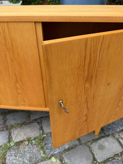 Vintage Sideboard Typ 602 Esche von Franz Ehrlich für Hellerau
