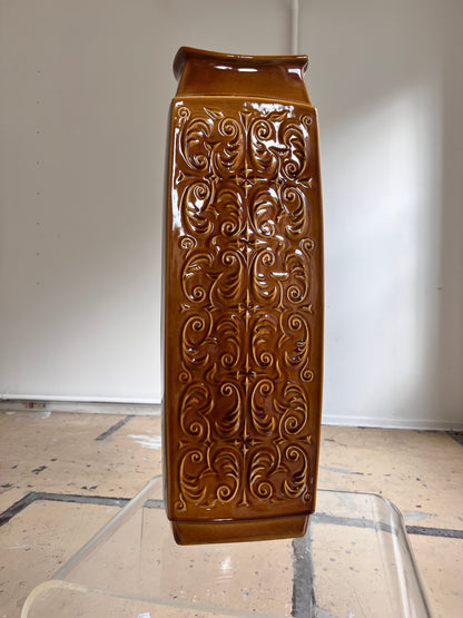Vintage floor vase by Ditmar Urbach from the Czech Republic 50s