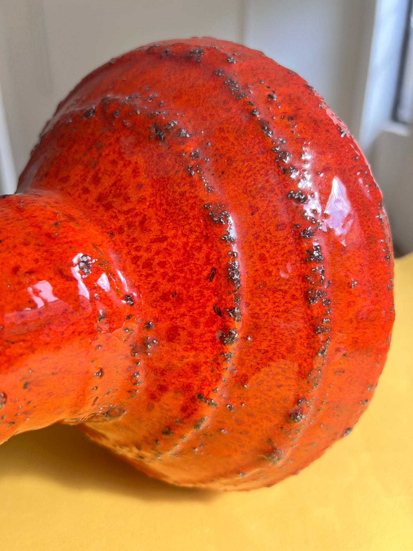 Vintage vase "1007" Fat Lava by Heinz Siery for Carstens Keramik West Germany