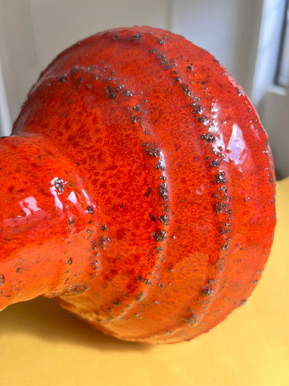 Vintage vase "1007" Fat Lava by Heinz Siery for Carstens Keramik West Germany