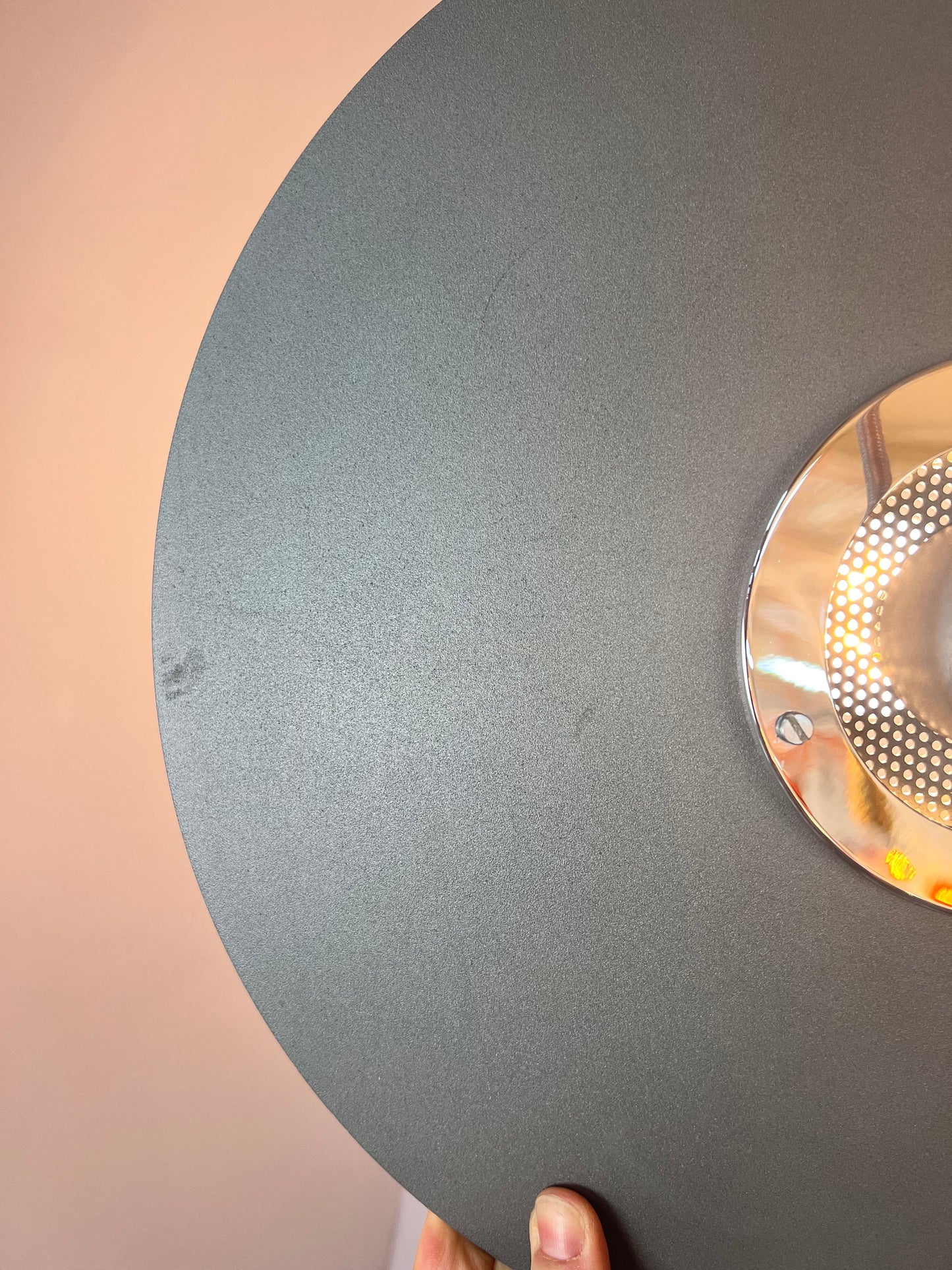 Vintage Lamellenlampe Paloma von Design Light