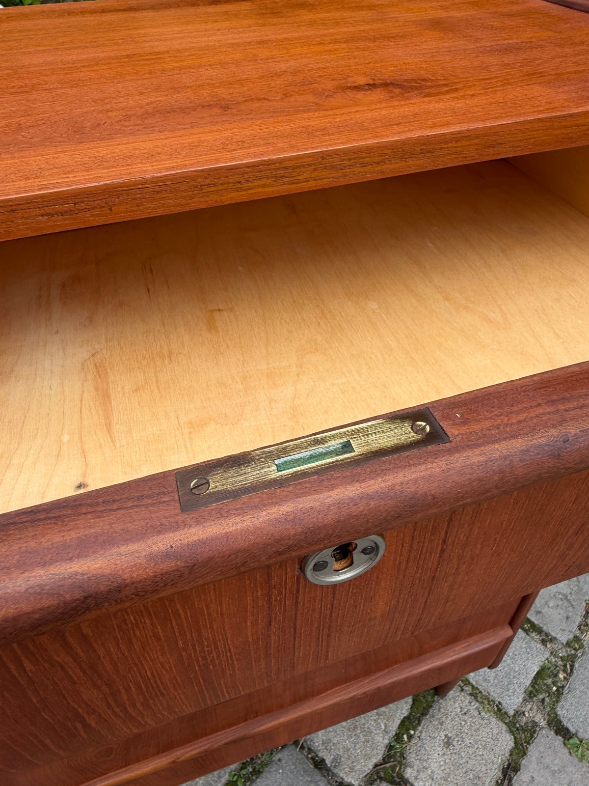 Vintage Kommode Teak Dänemark, 6 Schubladen, Mid-Century