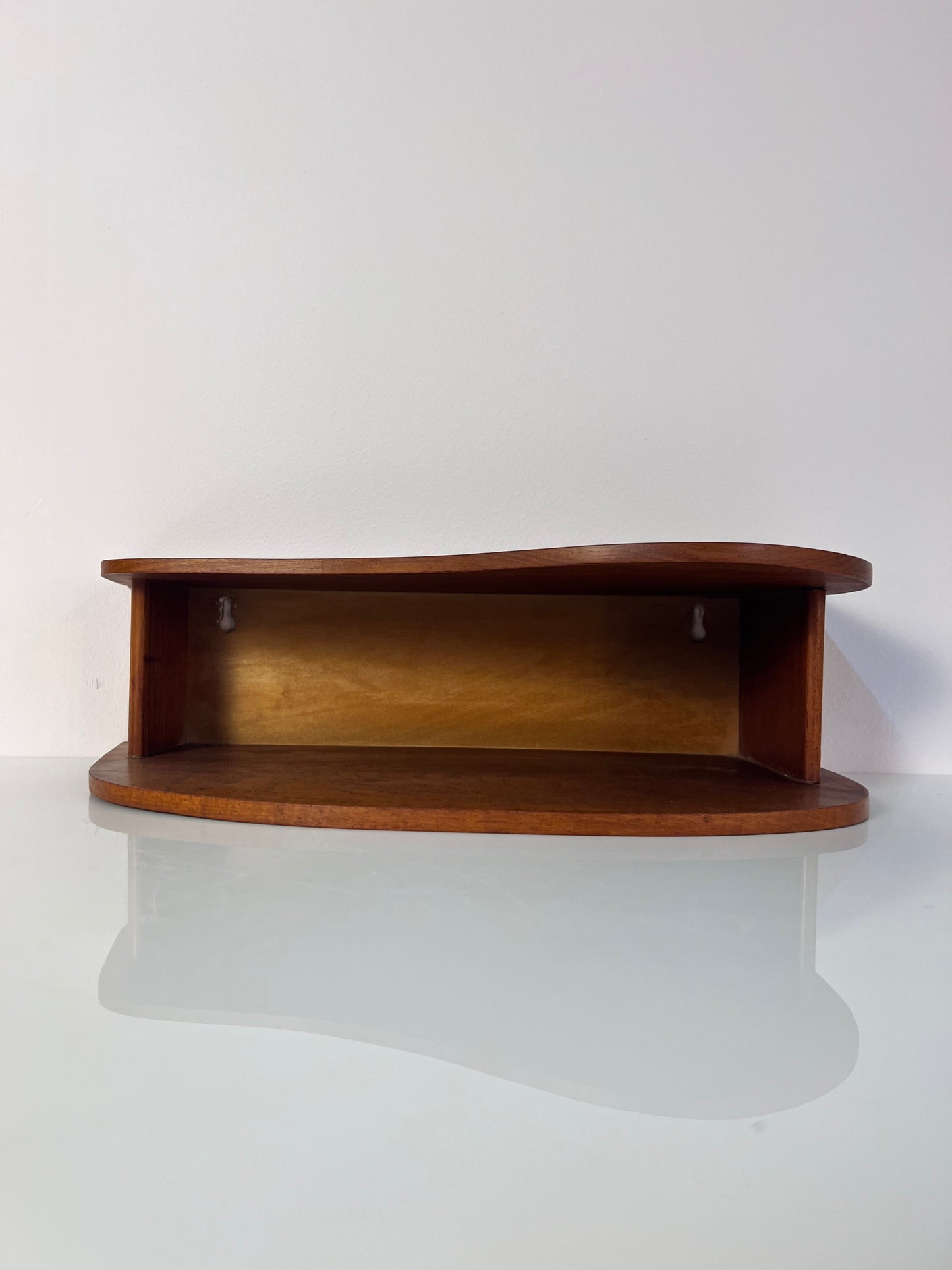 Vintage Wandregal aus Teak aus Dänemark