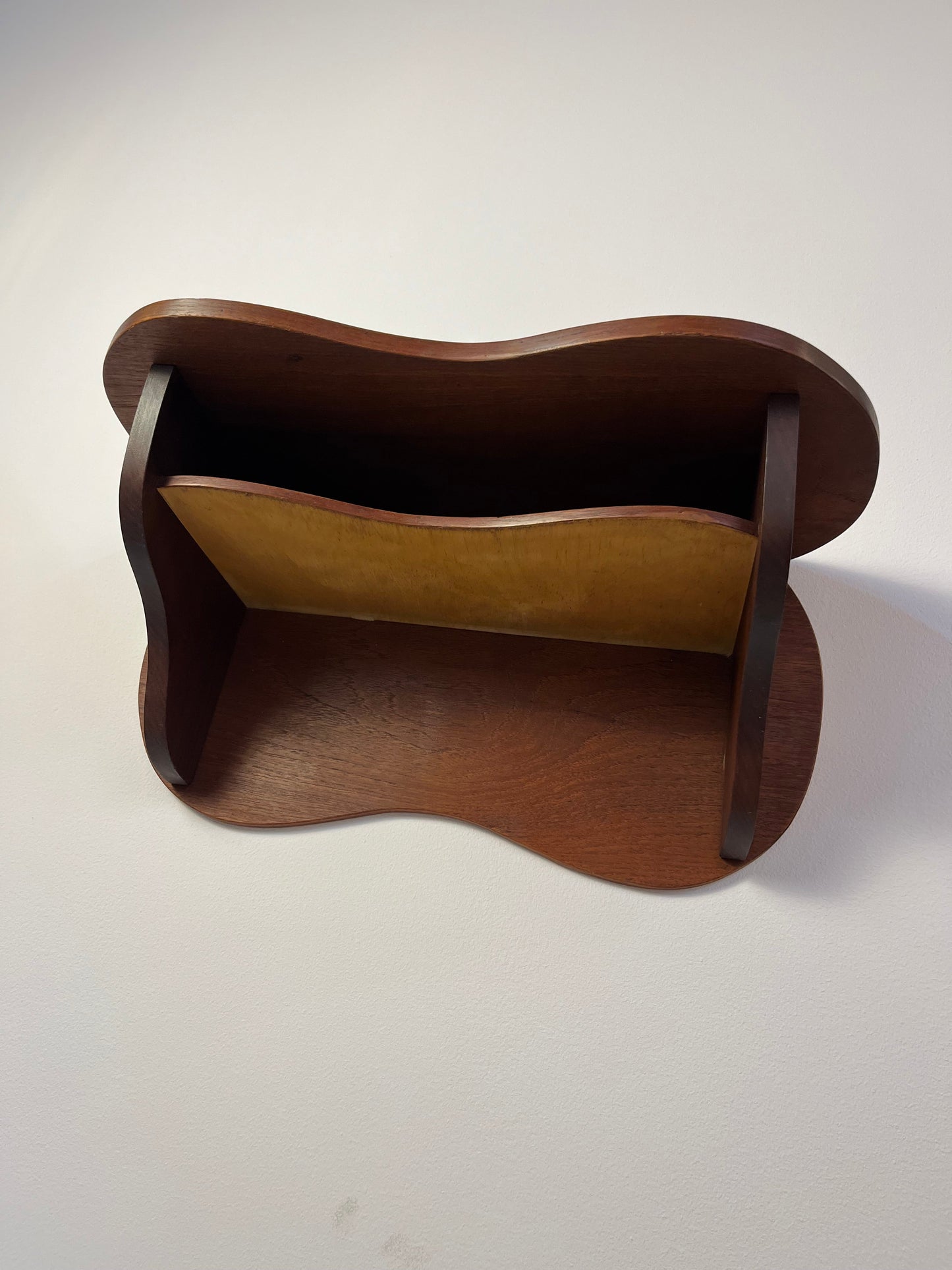 Vintage Wandregal aus Teak aus Dänemark