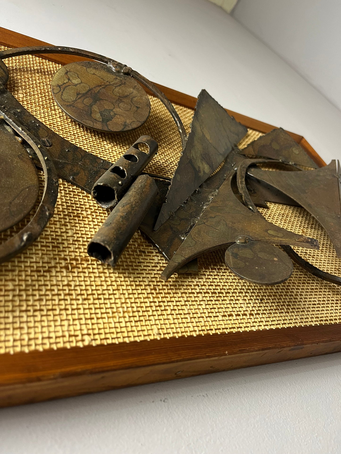 Vintage Wandskulptur von Henrik Horst