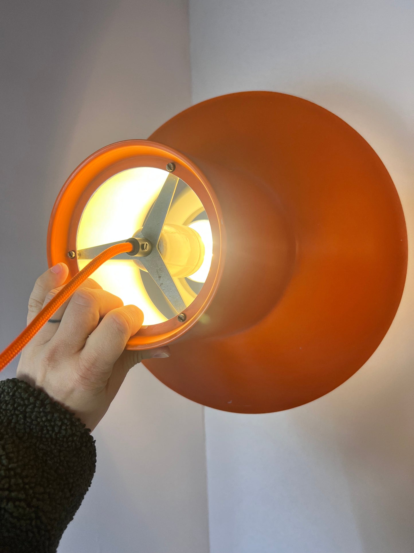 Vintage Hängelampe "Auditorie 2" von Svend Middelboe für Nordisk Solar