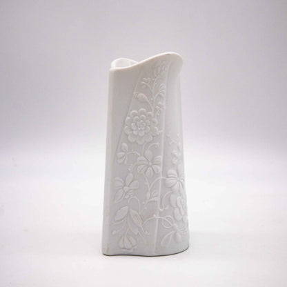 Vintage Vase Biskuitporzellan von Manfred Frey für AK Kaiser