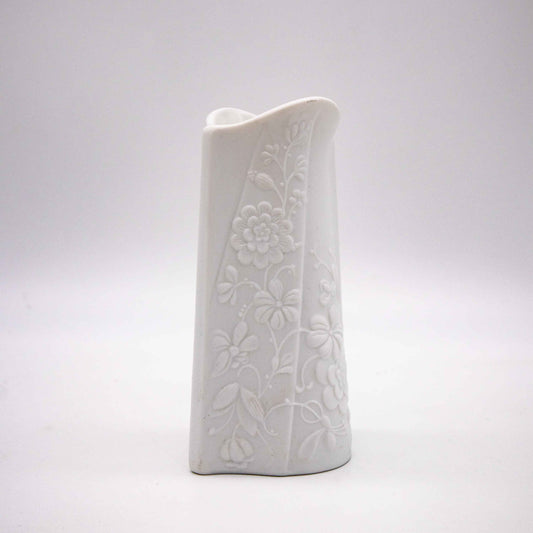 Vintage Vase Biskuitporzellan von Manfred Frey für AK Kaiser