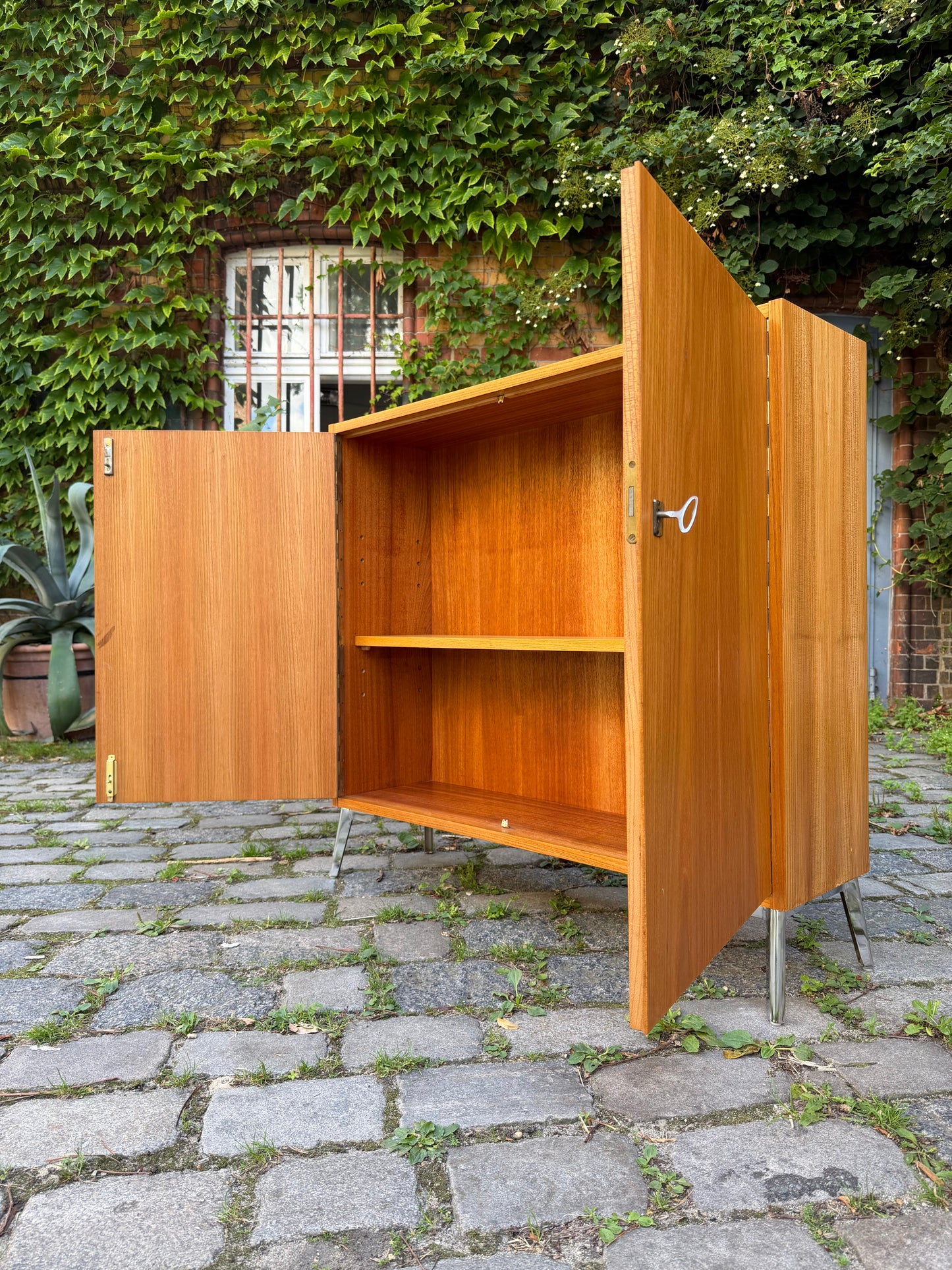 Vintage Schrank Typ 605 Esche von Hellerau