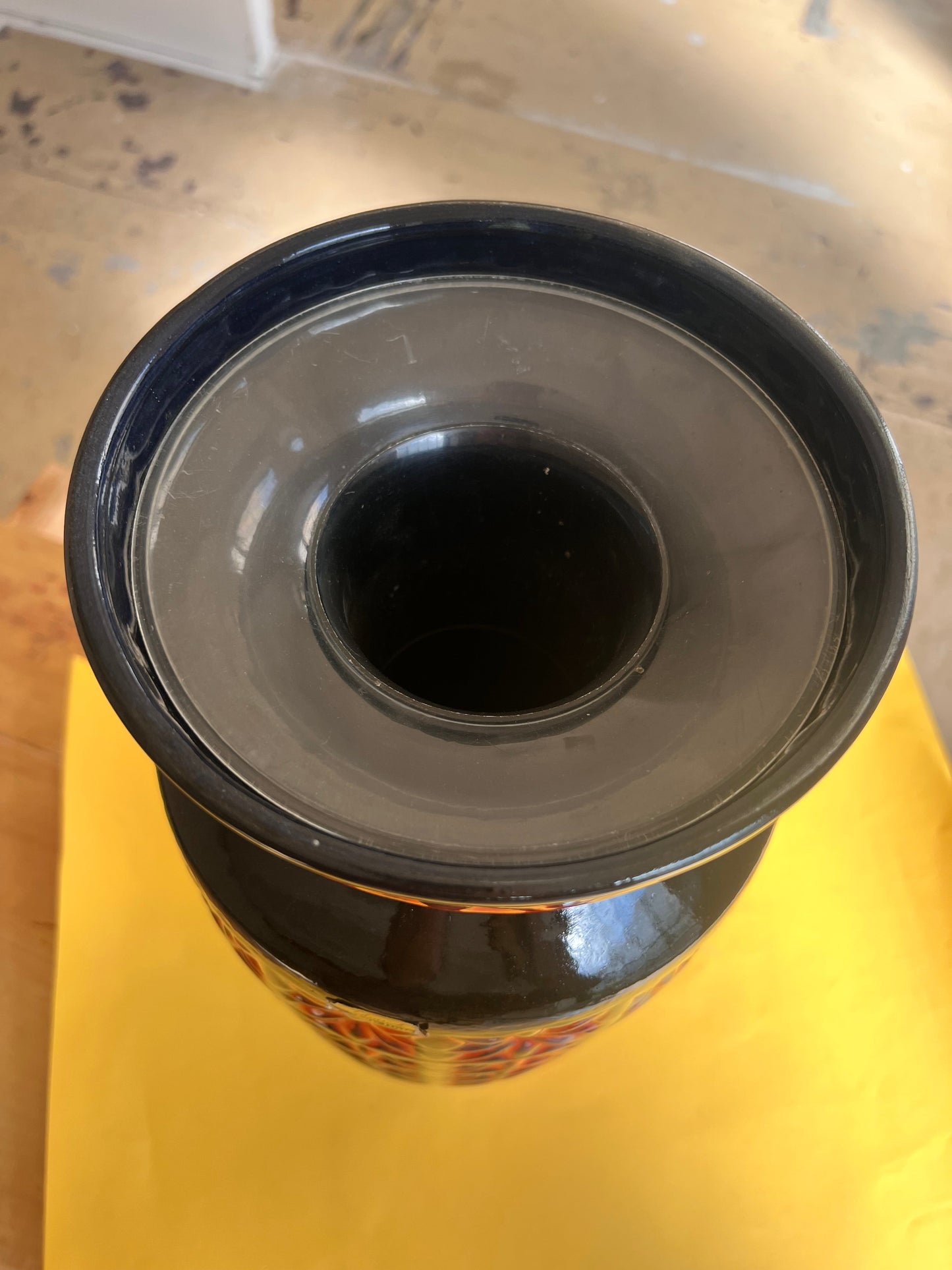 Vintage floor vase Europ Linie by Scheurich West Germany