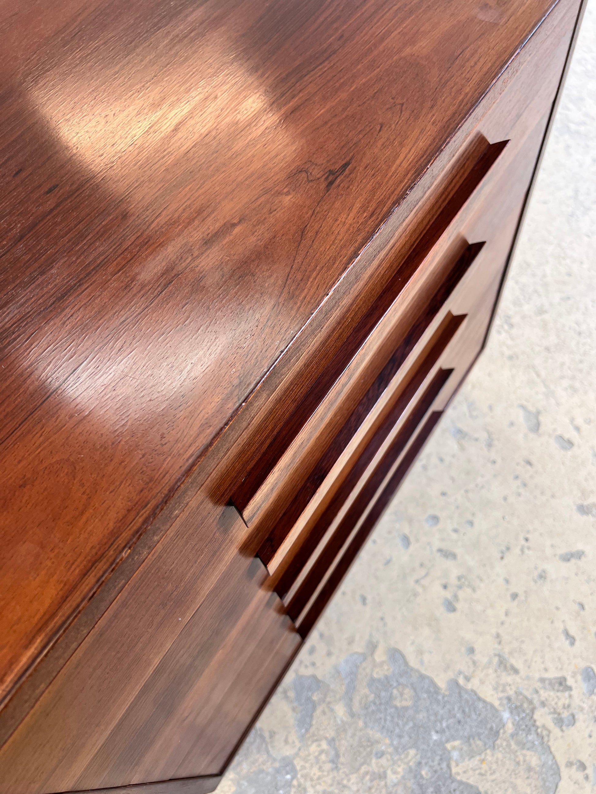 Vintage Kommode Palisander braun Dänemark