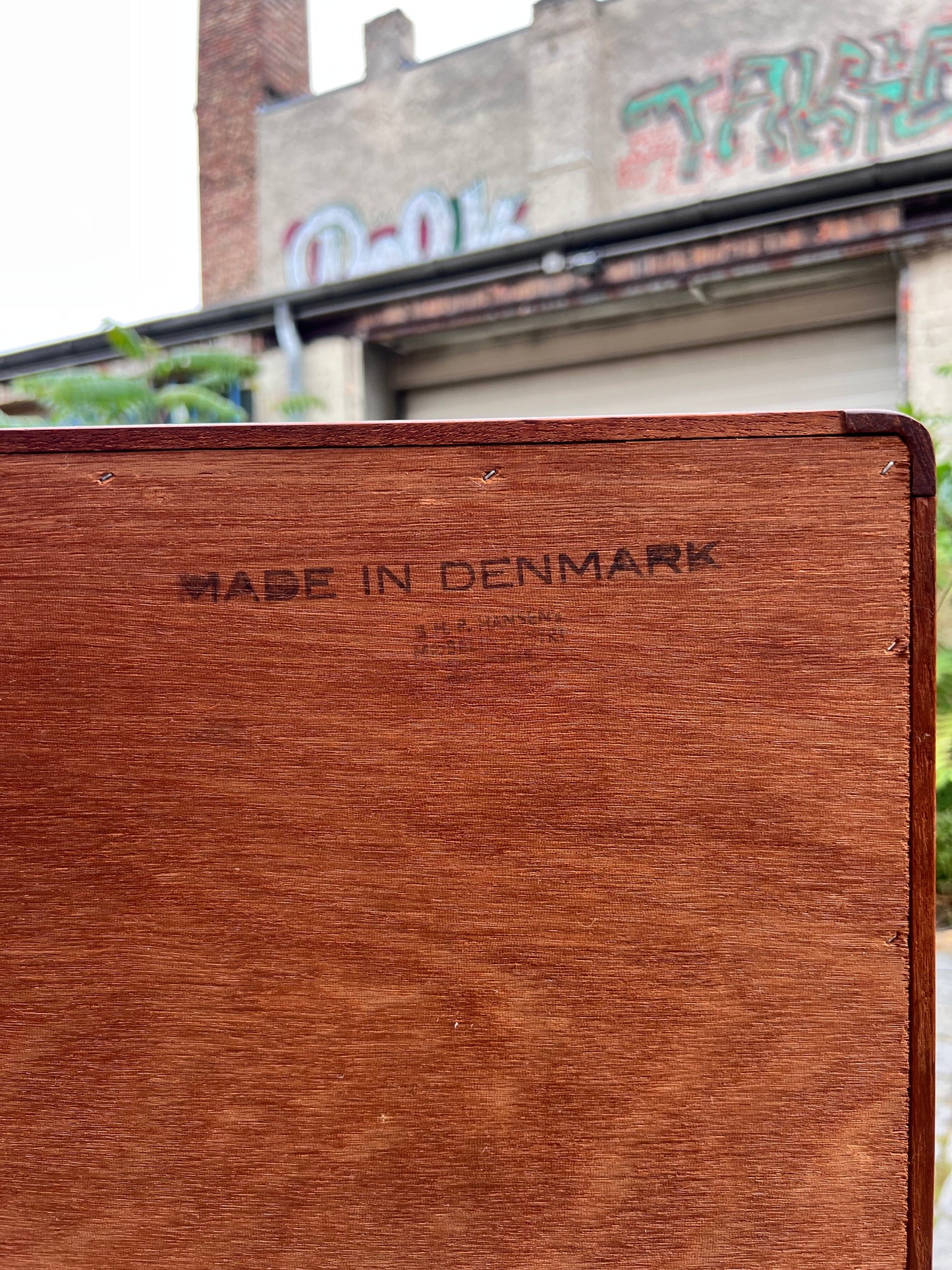 Vintage Highboard Teak von H.P. Hansen aus Dänemark