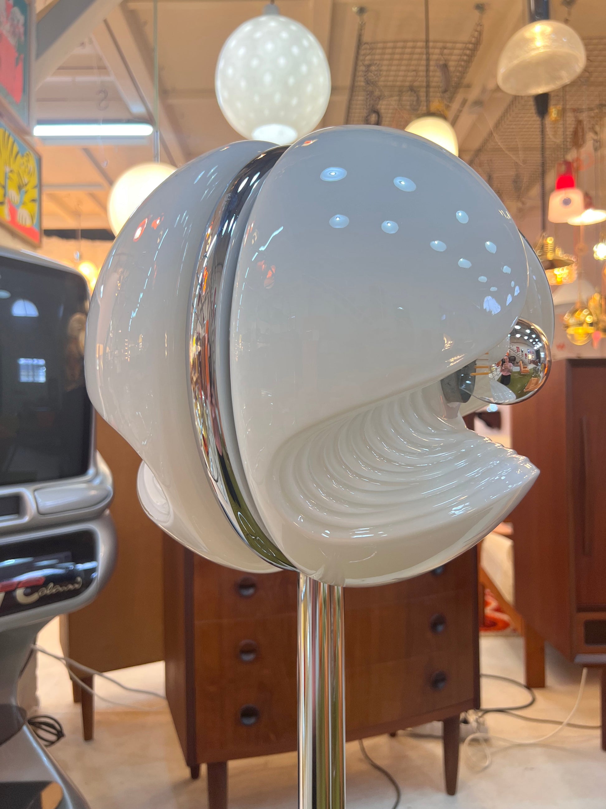 Vintage Stehlampe "Futura" von Koch und Lowy für Peill und Putzler