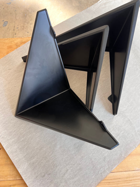 Vintage Regal "Butterfly" schwarz von Paul Cadovius Set von 3