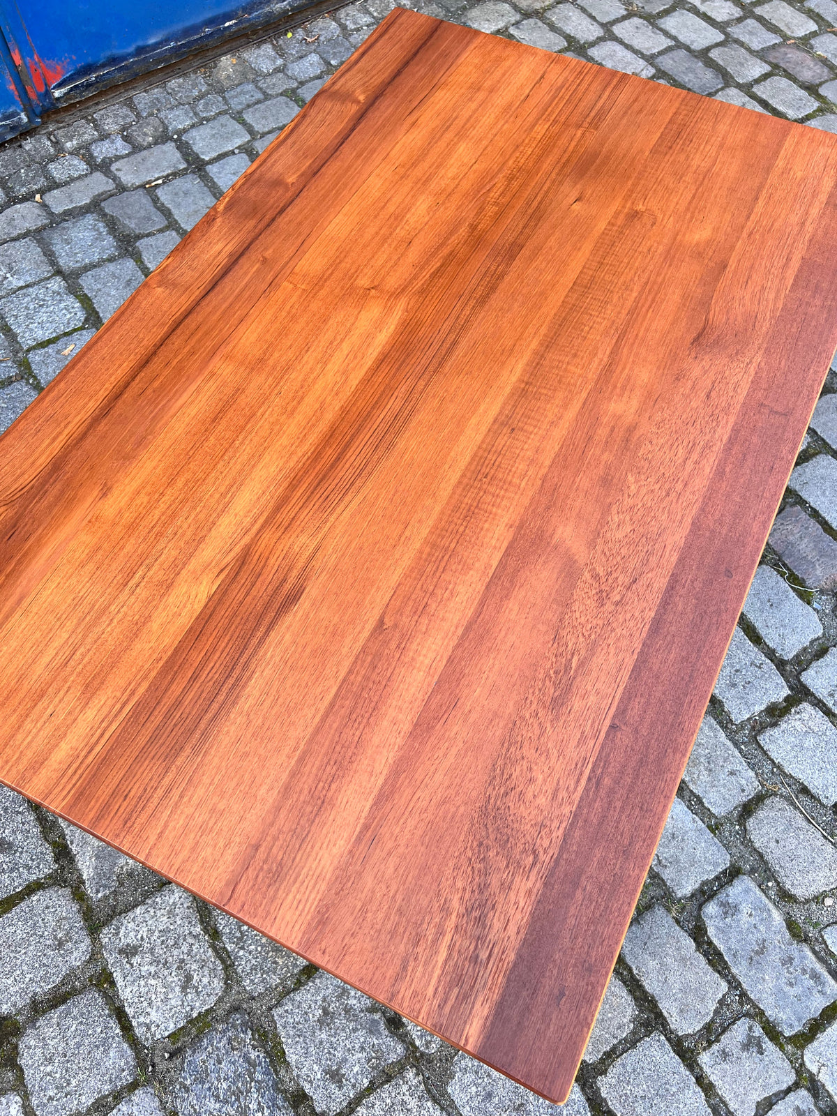 Esstisch Teak Vollholz mit eingehängter Platte
