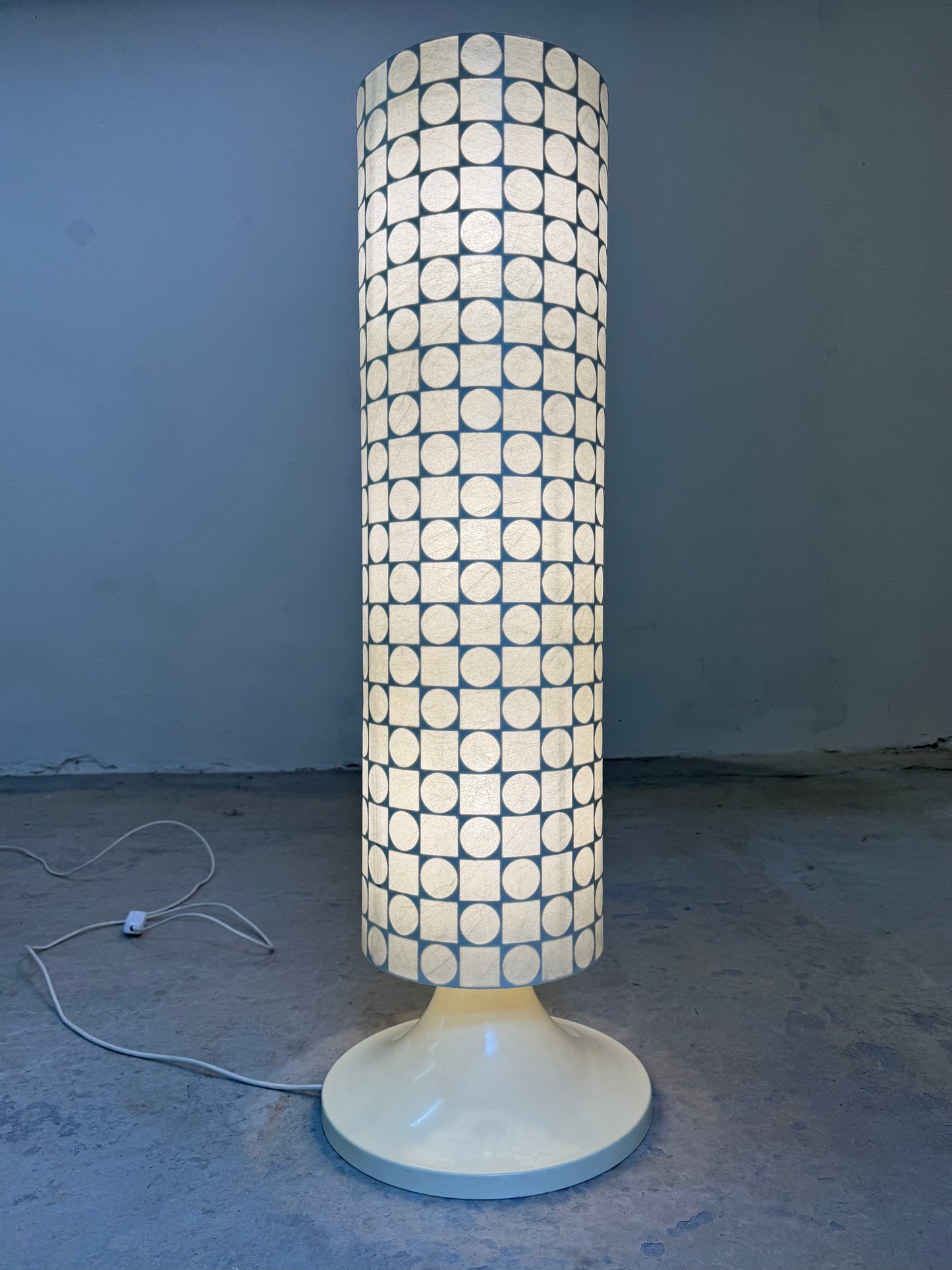 Vintage Cocoon-Stehlampe von Goldkant Leuchten