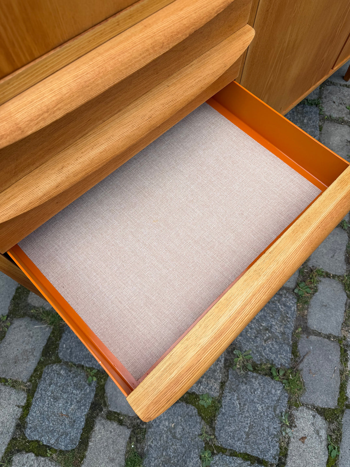 Vintage Highboard Typ 602/G von Franz Ehrlich für Hellerau