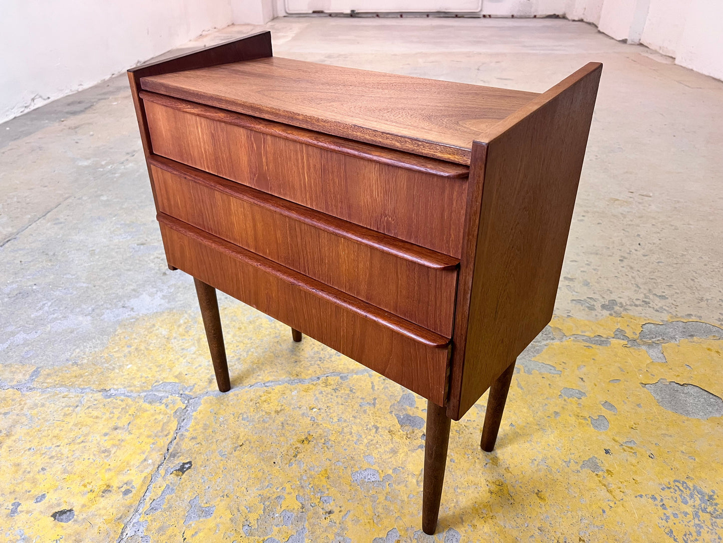 Vintage Nachtschrank Teak von Dänemark