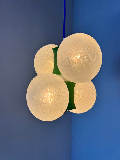 Vintage Hängelampe Space Age von Richard Essig