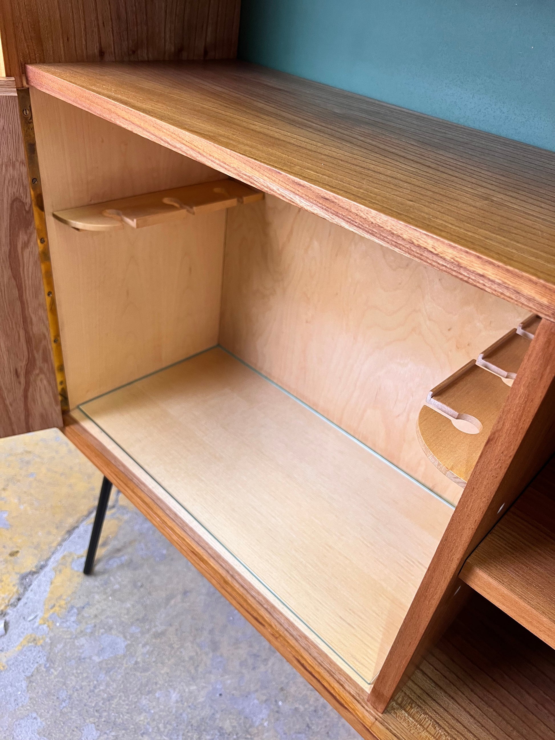 Vintage Bar Typ 605/2 von Herbert Eilenberg für Hellerau auf Hairpinlegs