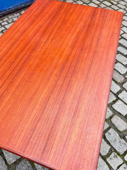 Vintage Esstisch von Henning Kjærnulf für keine Marke, ausziehbar, Teak