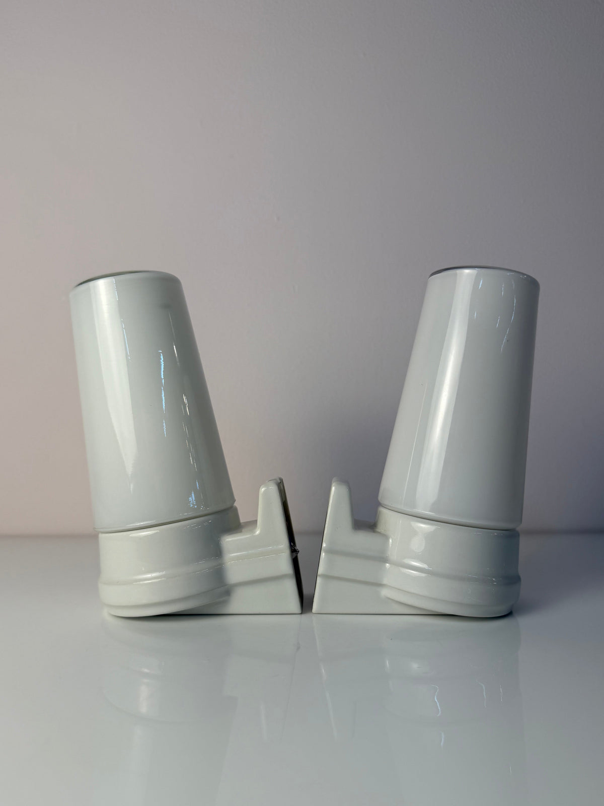Set von 2 Vintage Wandlampe Modell 6080 von Sigvard Bernadotte für Ifö