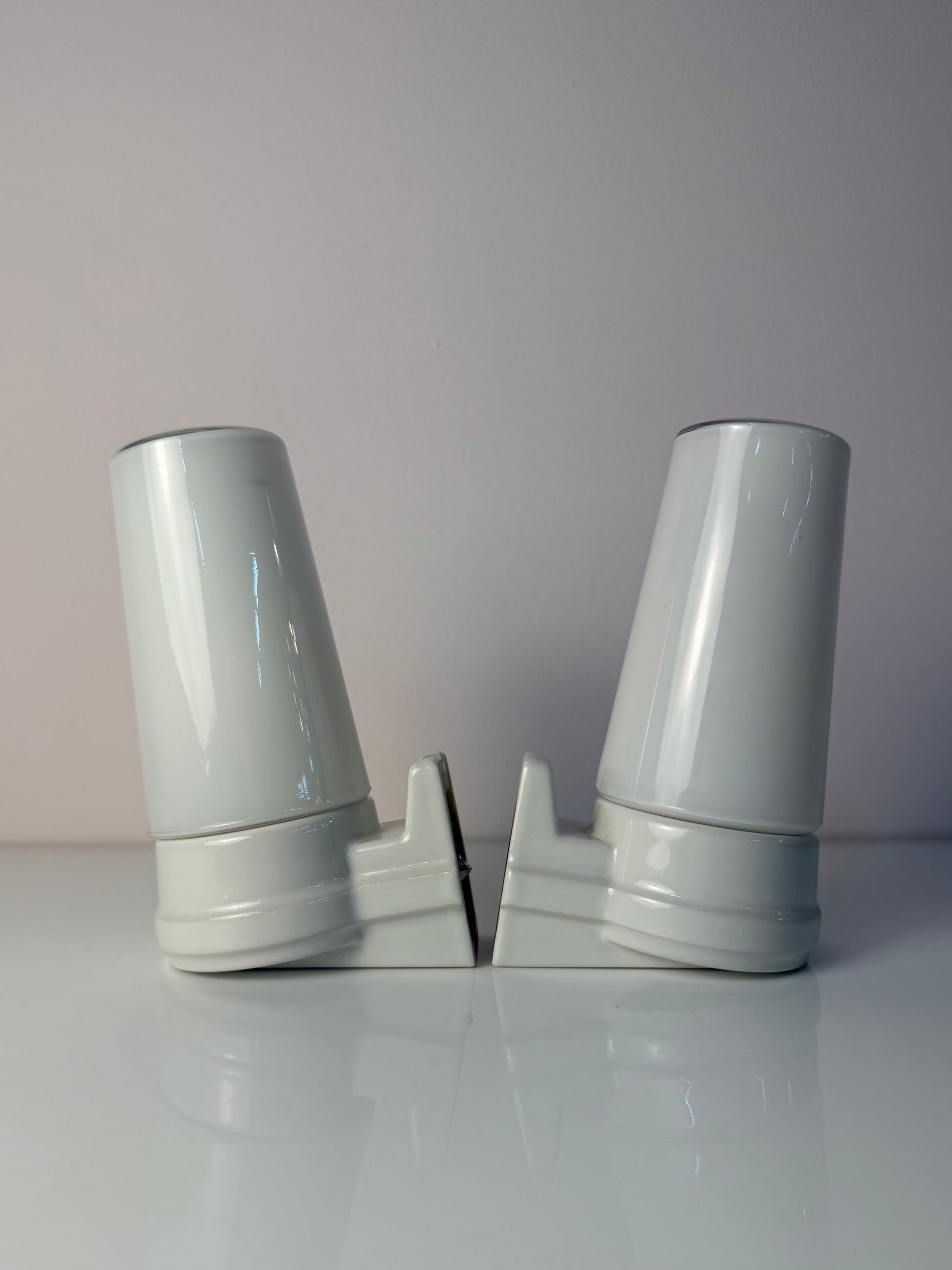 Set von 2 Vintage Wandlampe Modell 6080 von Sigvard Bernadotte für Ifö
