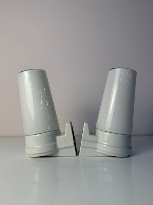 Set von 2 Vintage Wandlampe Modell 6080 von Sigvard Bernadotte für Ifö