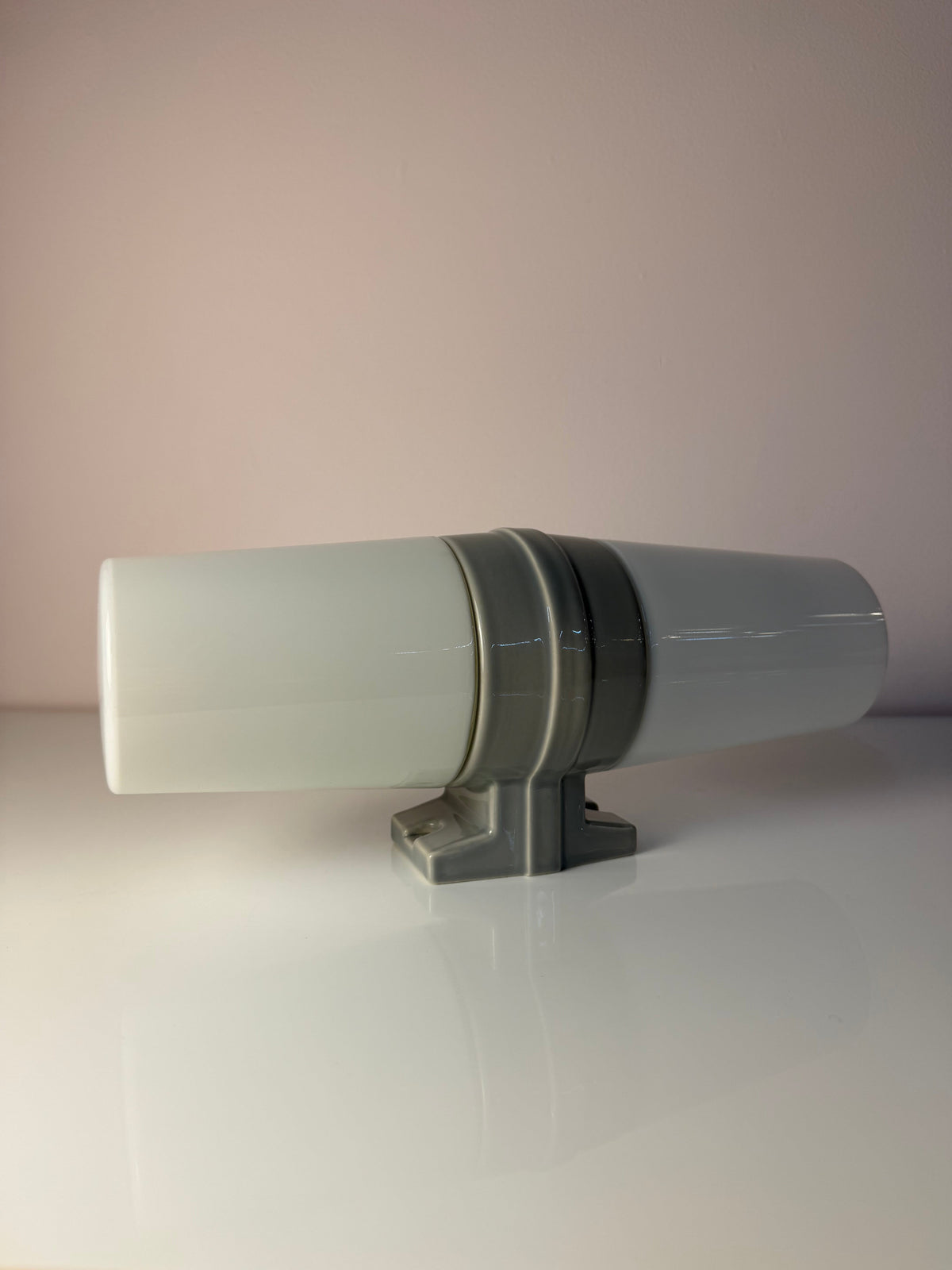 Vintage Wandlampe Modell 6065 grau von Sigvard Bernadotte für Ifö