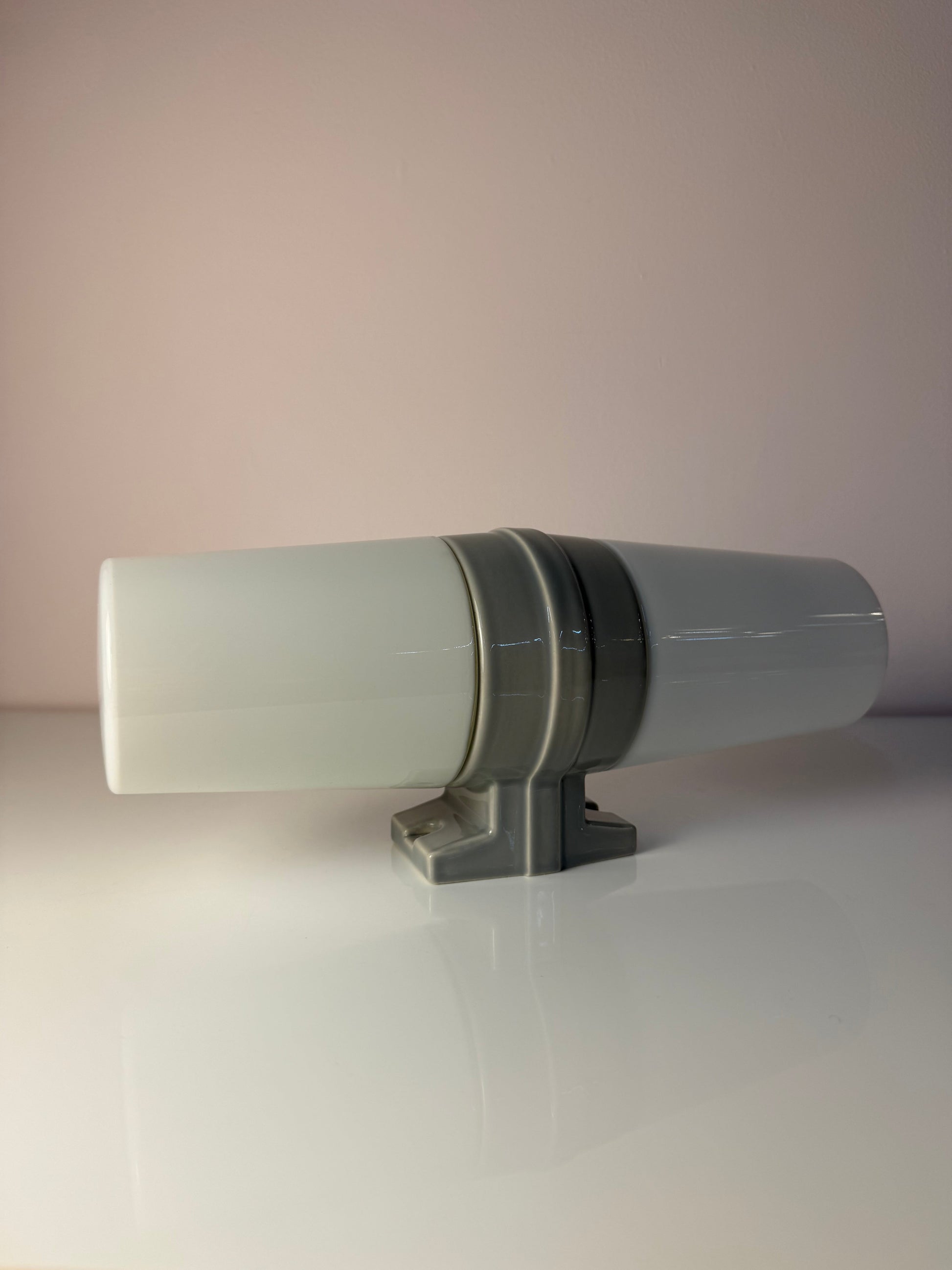 Vintage Wandlampe Modell 6065 grau von Sigvard Bernadotte für Ifö