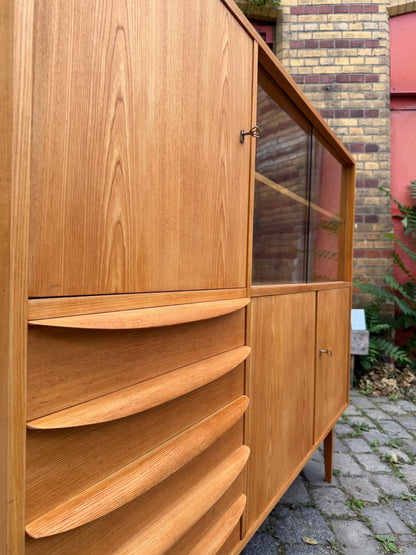 Vintage Highboard Typ 602/G von Franz Ehrlich für Hellerau