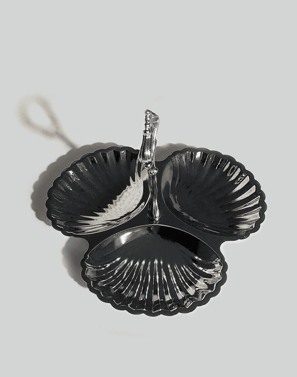 Serviteur Coquillage Vintage par pour Argent