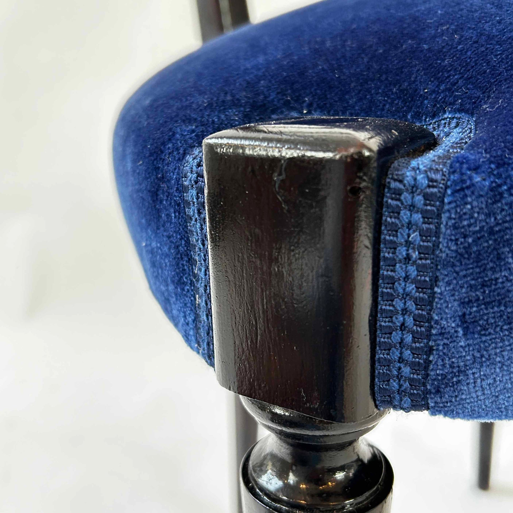 Vintage Stuhl Chiavari von Paolo Buffa für Chiavari mit hoher Rückenlehne