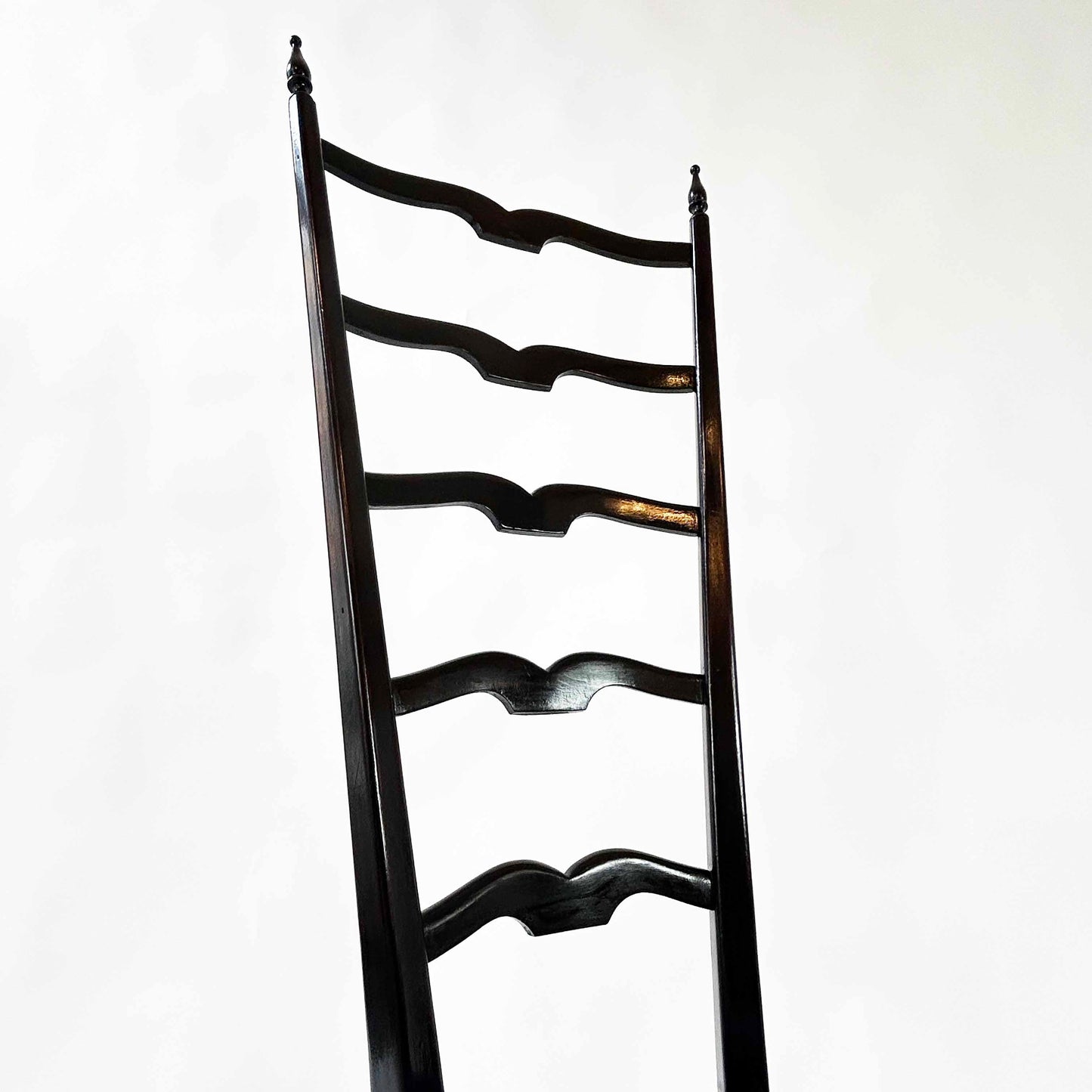 Vintage Stuhl Chiavari von Paolo Buffa für Chiavari mit hoher Rückenlehne