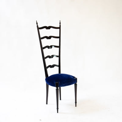 Chiavari chair by Paolo Buffa for Chiavari with high backrest