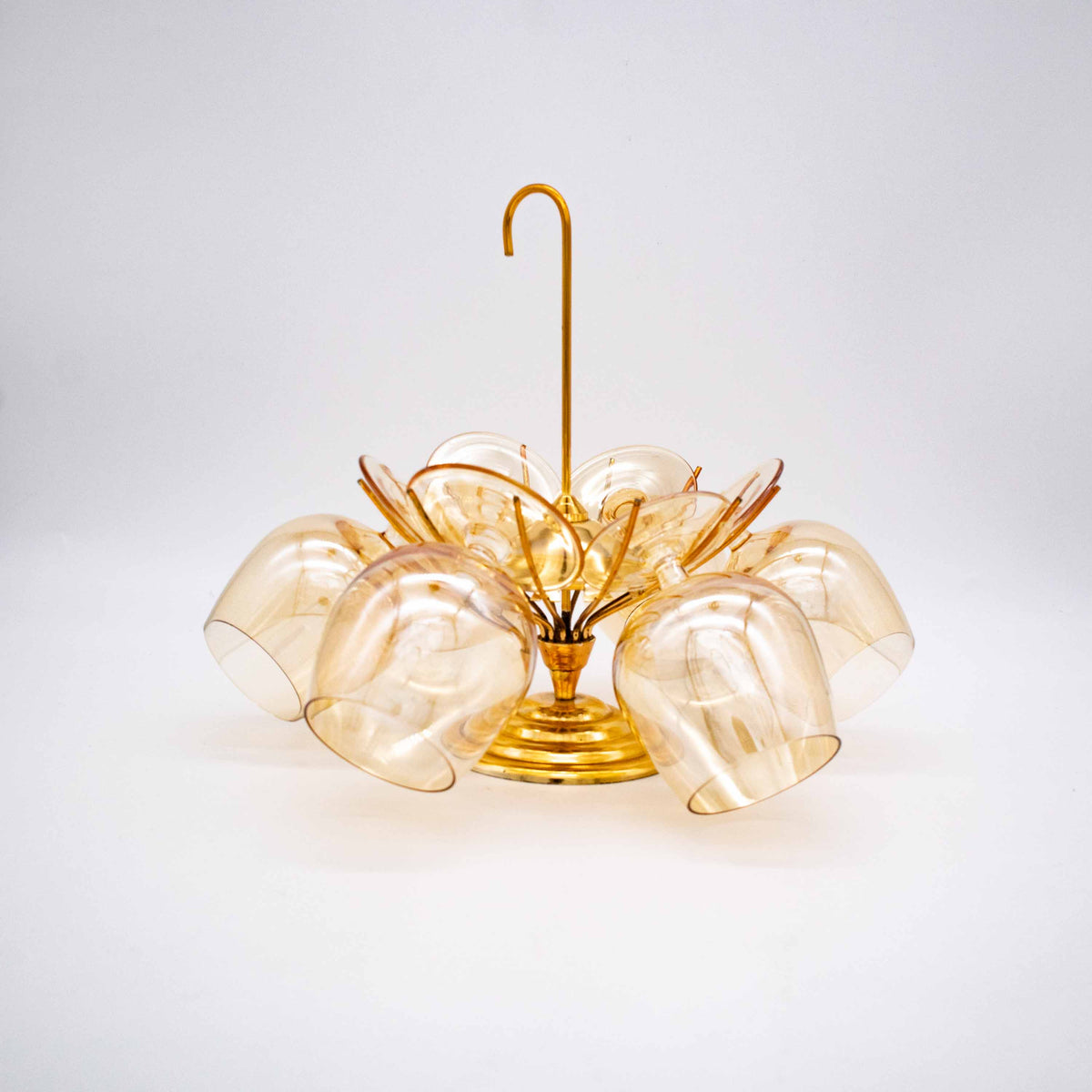 Vintage Cognacschwenker Set von 6 in Regenschirmhalterung