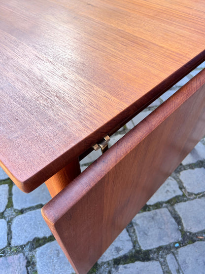 Esstisch Teak Vollholz mit eingehängter Platte