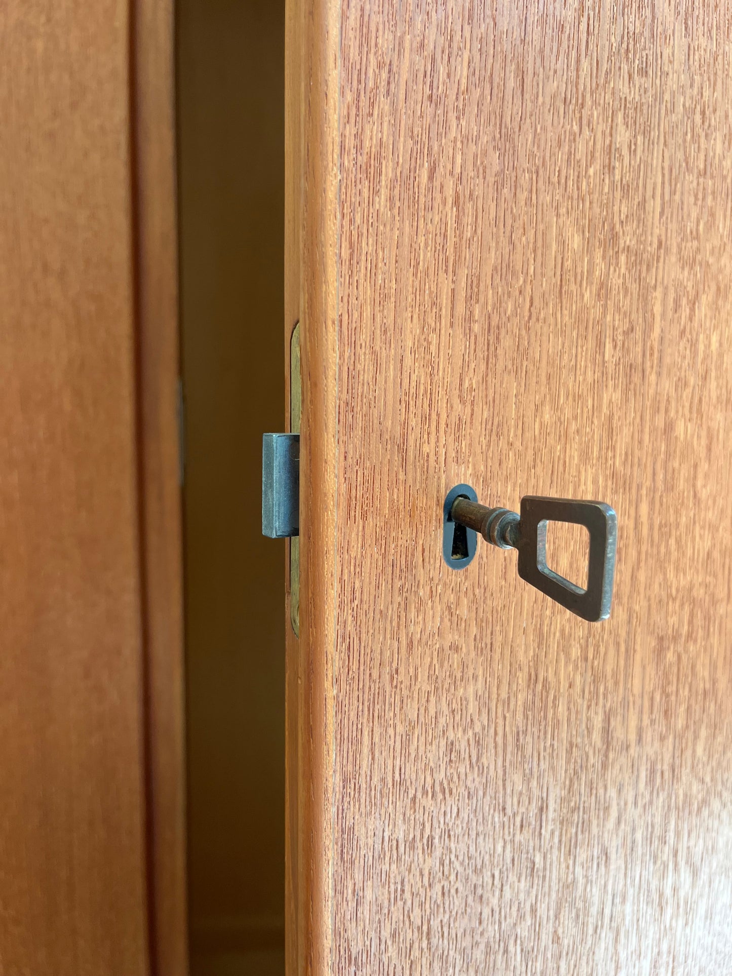 Vintage Kleiderschrank Teak von Steguweit & Sohn