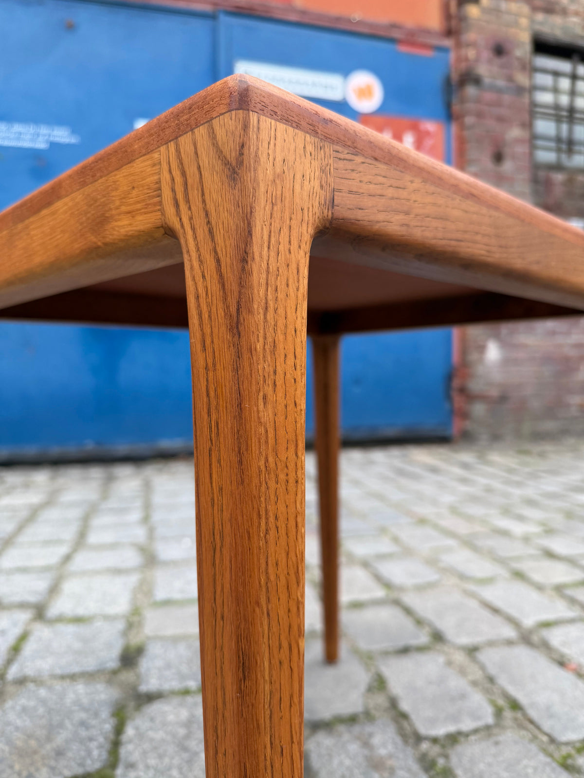 Beistelltisch Teak und Eiche von Wilkhahn